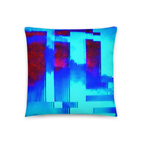 All-Over Print Pillow Blue Raspberry by Randoma Lux