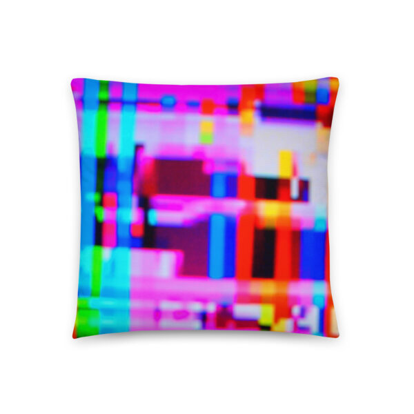 All-Over Print Pillow Sparkling Circuit by Randoma Lux