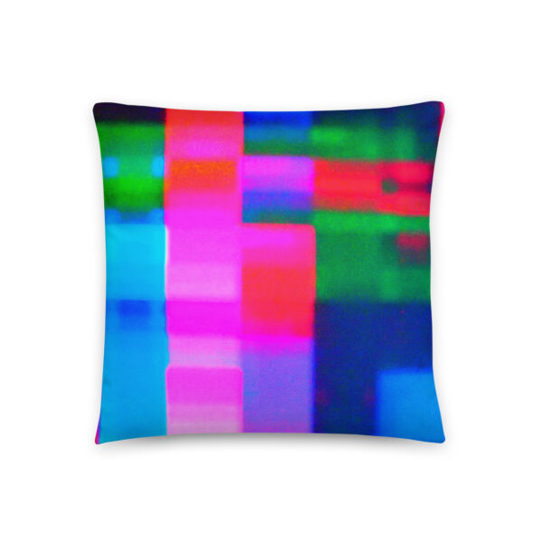 All-Over Print Pillow Neon Romance by Randoma Lux