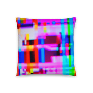 All-Over Print Pillow Sparkling Circuit by Randoma Lux