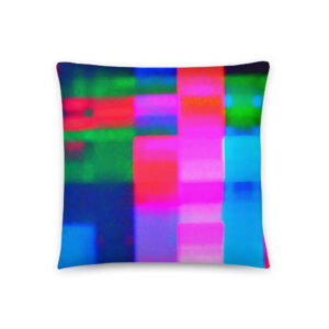 All-Over Print Pillow Neon Romance by Randoma Lux