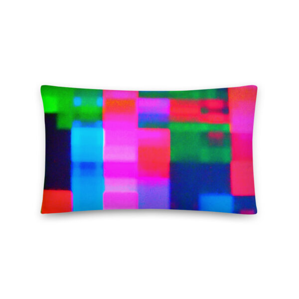 All-Over Print Pillow Neon Romance by Randoma Lux