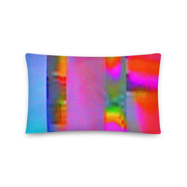 All-Over Print Pillow Cathode Ray by Randoma Lux