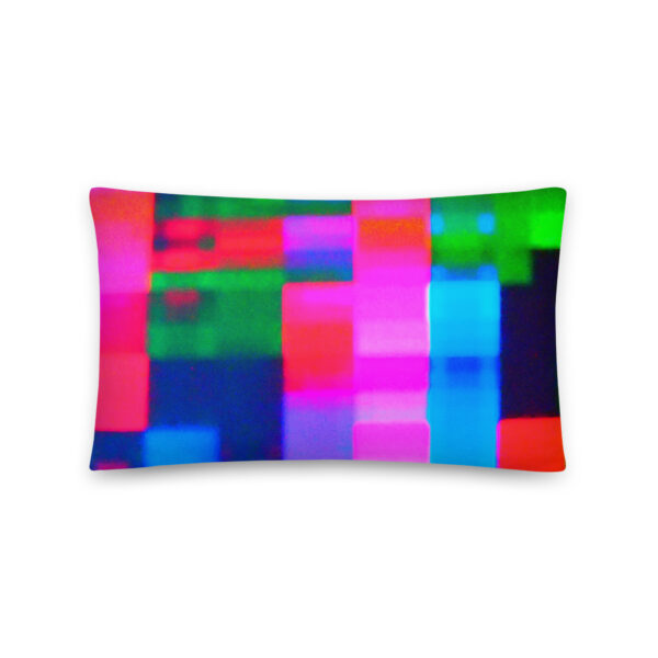 All-Over Print Pillow Neon Romance by Randoma Lux