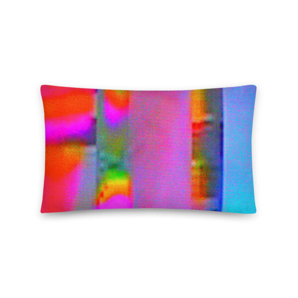 All-Over Print Pillow Cathode Ray by Randoma Lux