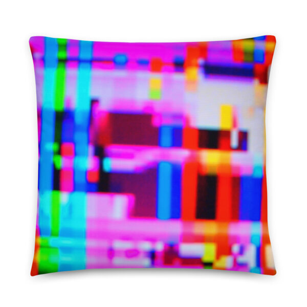 All-Over Print Pillow Sparkling Circuit by Randoma Lux