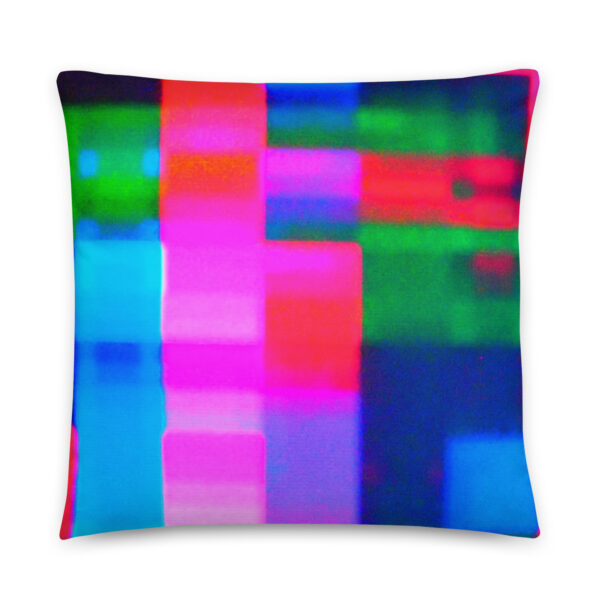 All-Over Print Pillow Neon Romance by Randoma Lux