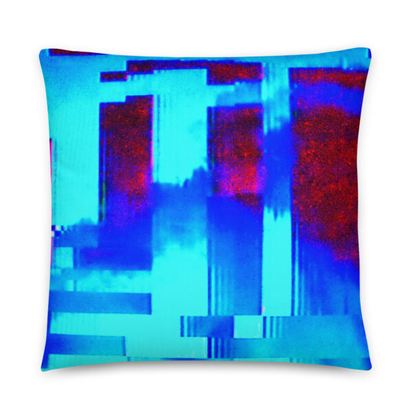 All-Over Print Pillow Blue Raspberry by Randoma Lux