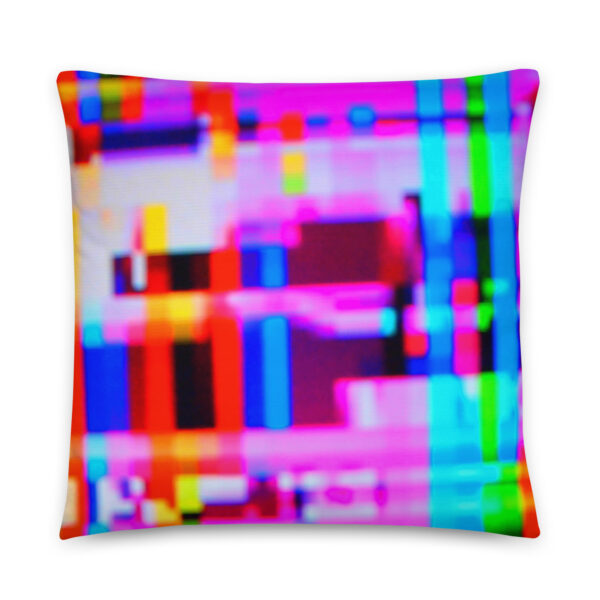 All-Over Print Pillow Sparkling Circuit by Randoma Lux