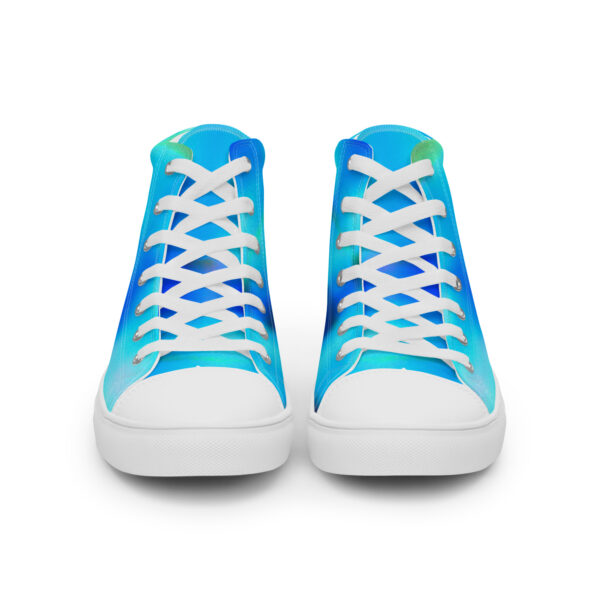 Men’s High Top Canvas Shoes Ocean Man By Randoma Lux