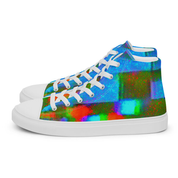 Men's High Top Canvas Shoes Luminous Approach by Randoma Lux