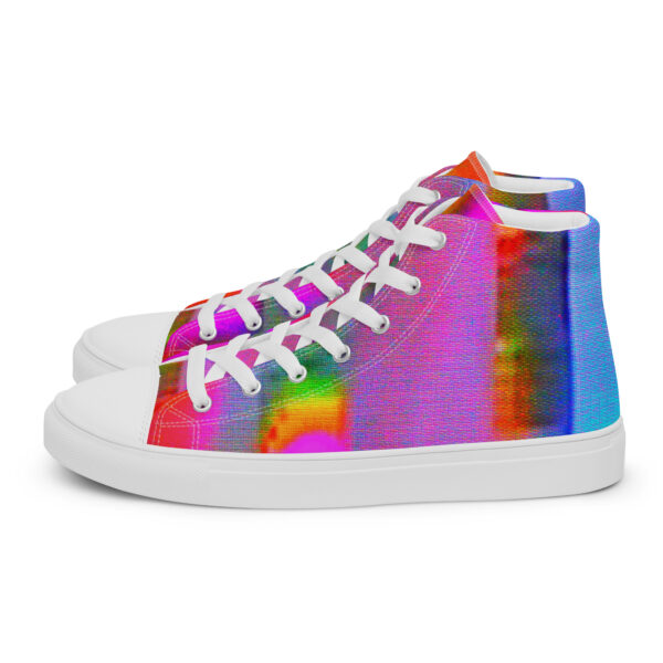 Men's High Top Canvas Shoes Cathode Ray by Randoma Lux