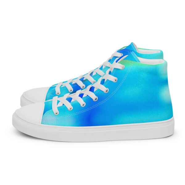 Men’s High Top Canvas Shoes Ocean Man By Randoma Lux