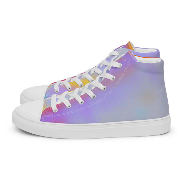 Men’s High Top Canvas Shoes Vaporwave Plume