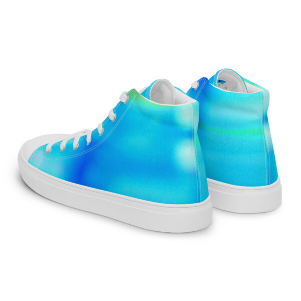 Men’s High Top Canvas Shoes Ocean Man By Randoma Lux