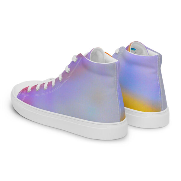 Men’s High Top Canvas Shoes Vaporwave Plume