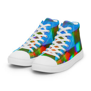 Men's High Top Canvas Shoes Luminous Approach by Randoma Lux