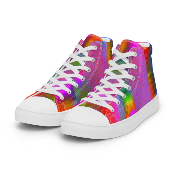 Men's High Top Canvas Shoes Cathode Ray by Randoma Lux