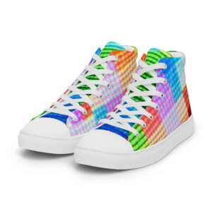 Men's High Top Canvas Shoes Retro Dream by Randoma Lux