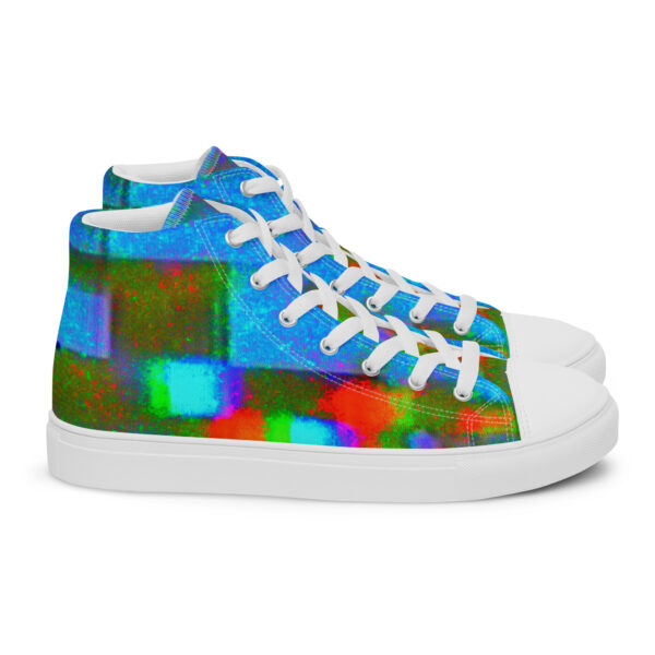 Men's High Top Canvas Shoes Luminous Approach by Randoma Lux