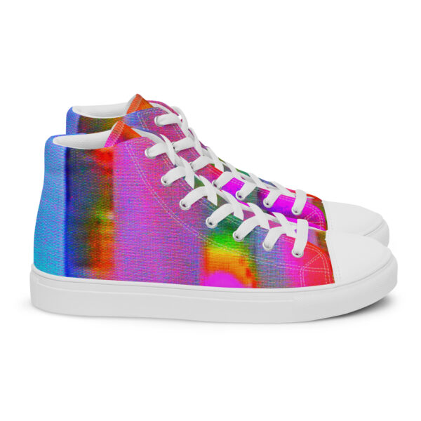 Men's High Top Canvas Shoes Cathode Ray by Randoma Lux