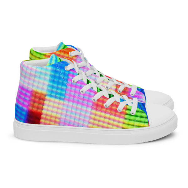 Men's High Top Canvas Shoes Retro Dream by Randoma Lux