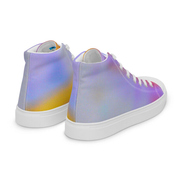 Men’s High Top Canvas Shoes Vaporwave Plume