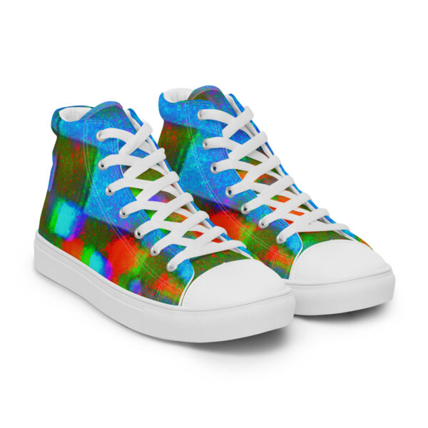 Men's High Top Canvas Shoes Luminous Approach by Randoma Lux