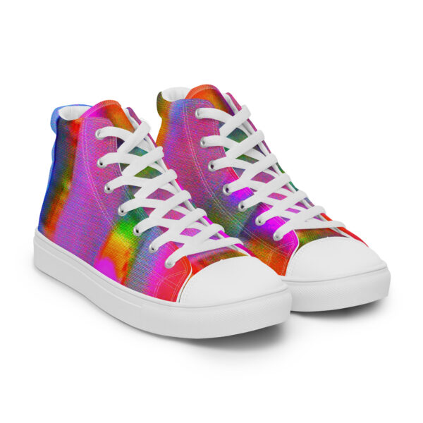 Men's High Top Canvas Shoes Cathode Ray by Randoma Lux