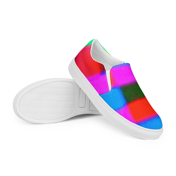 Men's Slip-On Canvas Shoes Color Technique by Randoma Lux