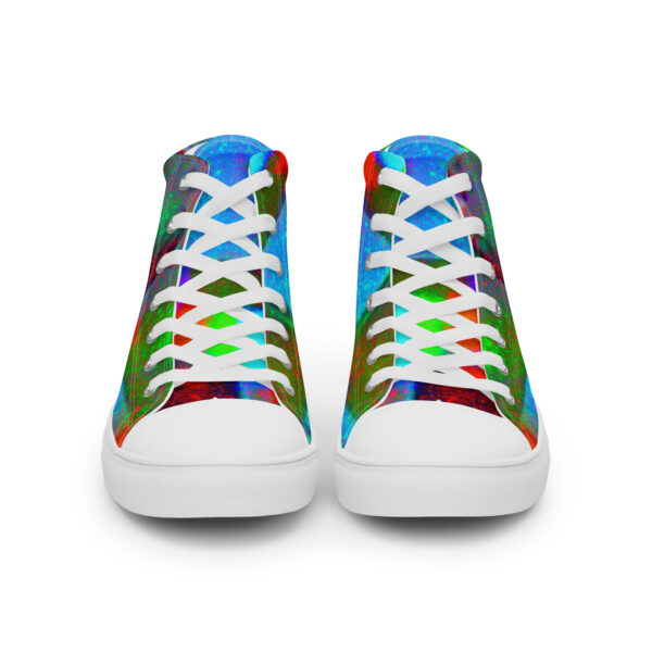 Women's High Top Canvas Shoes Luminous Approach by Randoma Lux