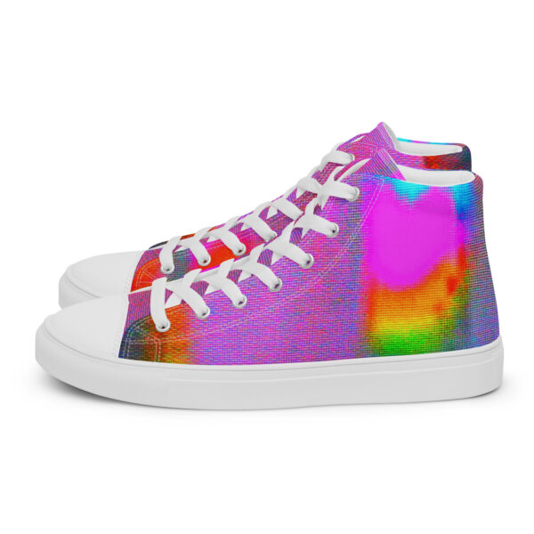 Women's High Top Canvas Shoes Cathode Ray by Randoma Lux