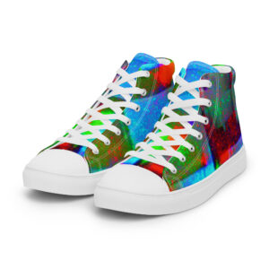 Women's High Top Canvas Shoes Luminous Approach by Randoma Lux