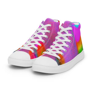 Women's High Top Canvas Shoes Cathode Ray by Randoma Lux