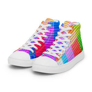 Women's High Top Canvas Shoes Retro Dream by Randoma Lux