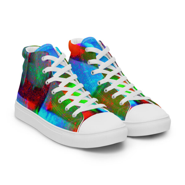 Women's High Top Canvas Shoes Luminous Approach by Randoma Lux