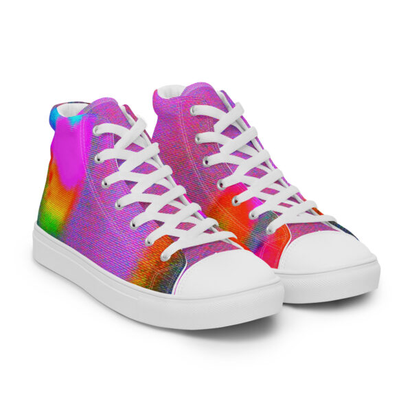 Women's High Top Canvas Shoes Cathode Ray by Randoma Lux