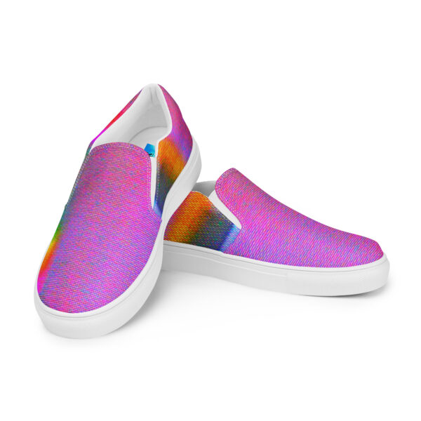 Cathode Ray Women's Slip-On Canvas Shoes by Randoma Lux