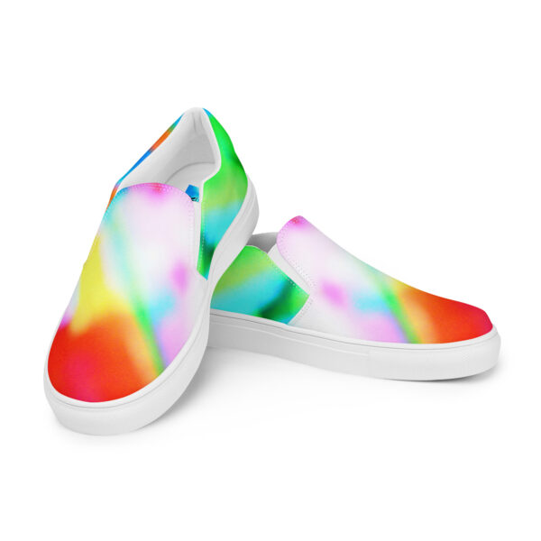 Women's Slip-On Canvas Shoes Lucid Rainbow by Randoma Lux