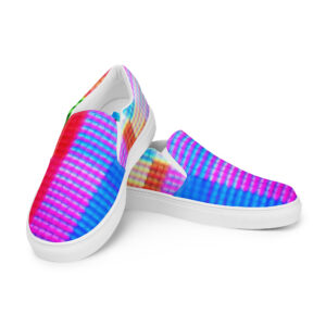 Women's Slip-On Canvas Shoes by Retro Dream Randoma Lux