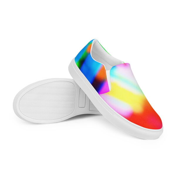 Women's Slip-On Canvas Shoes Lucid Rainbow by Randoma Lux