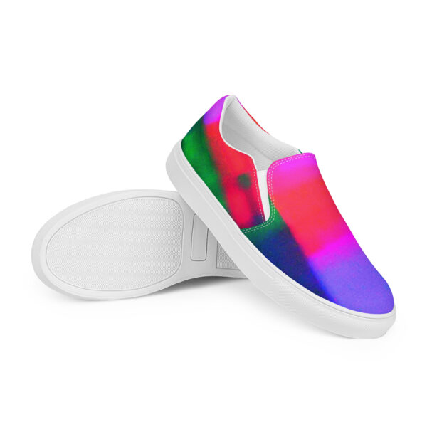 Women's Slip-On Canvas Shoes Neon Romance by Randoma Lux