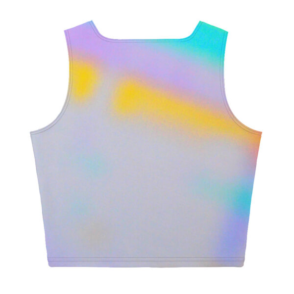 Vaporwave Plume Crop Top