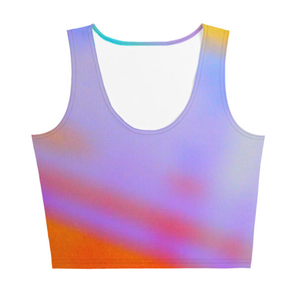 Vaporwave Plume Crop Top