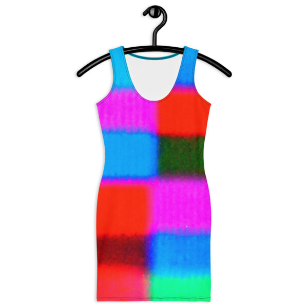 Color Cube Clash Dress