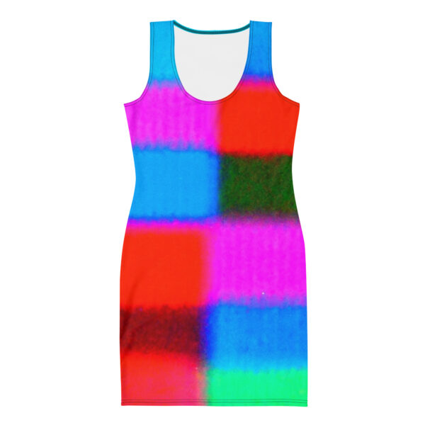 Color Cube Clash Dress