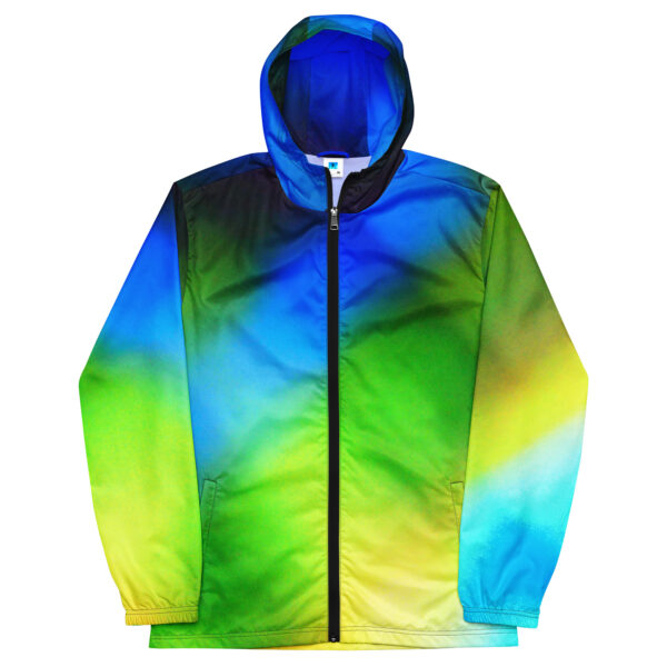 Lemon Lime Skyburst Windbreaker