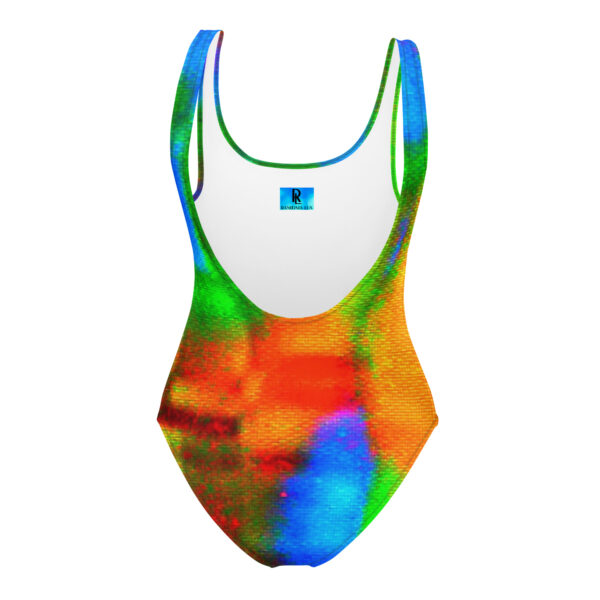 One-Piece Swimsuit Rainbow Fabric by Randoma Lux