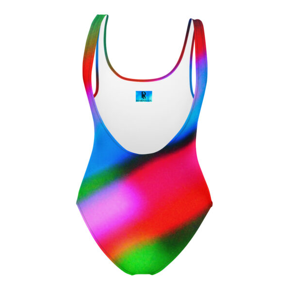 One-Piece Swimsuit Banded Blur by Randoma Lux