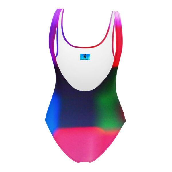 Colorful Convergence One-Piece Swimsuit